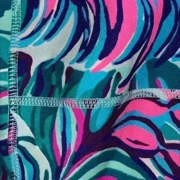 Lilly Pulitzer Luxletic Weekender 21" in Seasalt Blue Don't Wanna Leaf - Picture 5 of 7